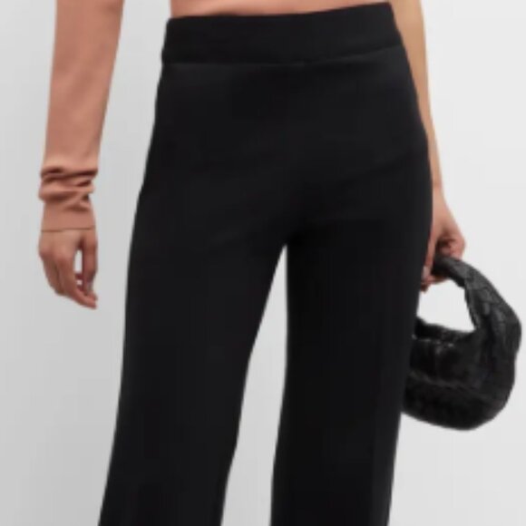 Spanx The Perfect Pant Ponte Knit Split Hem Wide Leg Sz Small - Picture 2 of 13